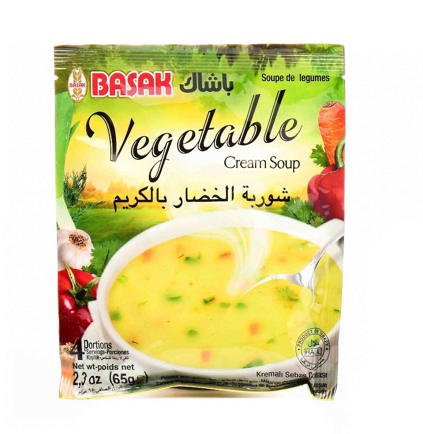باساك شوربه كريمه الخضار